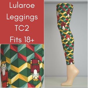 BN Lularoe Nutcracker TC2 Leggings